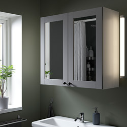 ENHET - 雙門鏡櫃, 白色 | IKEA 線上購物 - PE773252_S3
