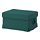 EKTORP - cover for footstool, Totebo dark turquoise | IKEA Taiwan Online - PE774450_S1