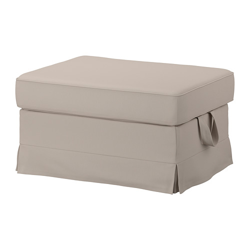 EKTORP cover for footstool, Totebo light beige IKEA Taiwan Online