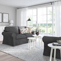 EKTORP - 雙人座沙發, Remmarn 淺灰色 | IKEA 線上購物 - PE774475_S3