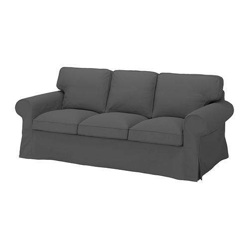 EKTORP - 3-seat sofa, Hallarp grey | IKEA Taiwan Online - PE774489_S4