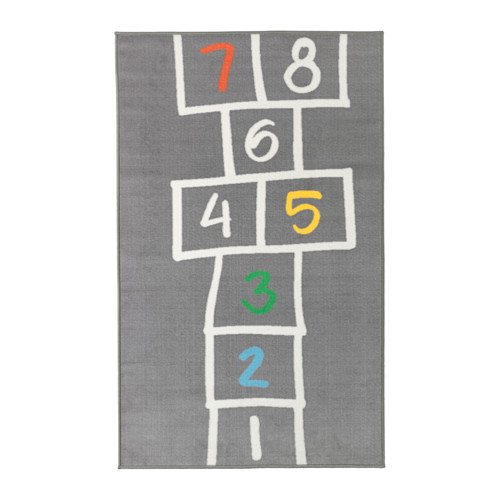 HEMMAHOS - 遊戲墊, 灰色, 100x160 公分 | IKEA 線上購物 - PE575679_S4