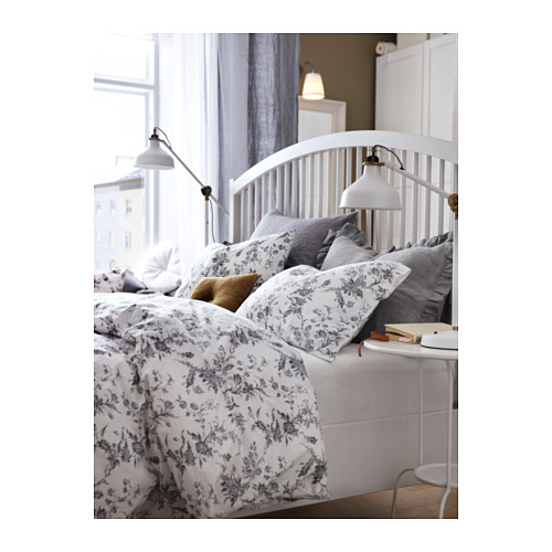 TYSSEDAL - bed frame, white/Lönset | IKEA Taiwan Online - PH125812_S4