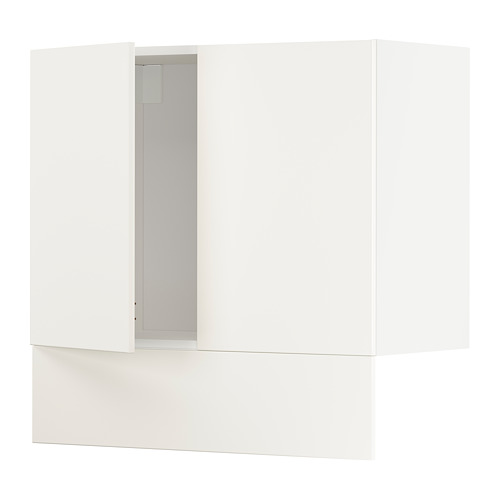 METOD wall cab w built-in extractor hood