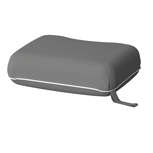 DVÄRGTULPAN - 旅行枕頭, 深灰色/混合物 人體工學設計 | IKEA 線上購物 - PE786407_S4