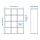 KALLAX - 層架組附6隔板, 染白橡木紋 | IKEA 線上購物 - PE688634_S1
