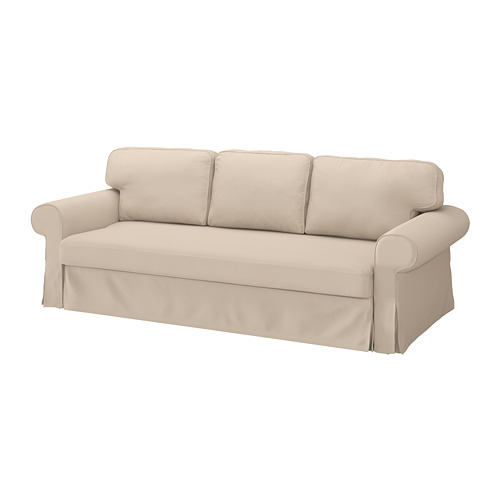VRETSTORP - 三人座沙發床, Hallarp 米色 | IKEA 線上購物 - PE774597_S4