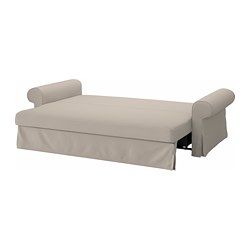 VRETSTORP - 3-seat sofa-bed, Hallarp beige | IKEA Taiwan Online - PE774597_S3