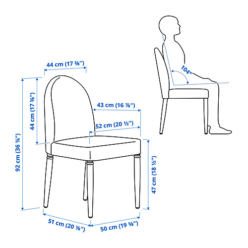 DANDERYD chair