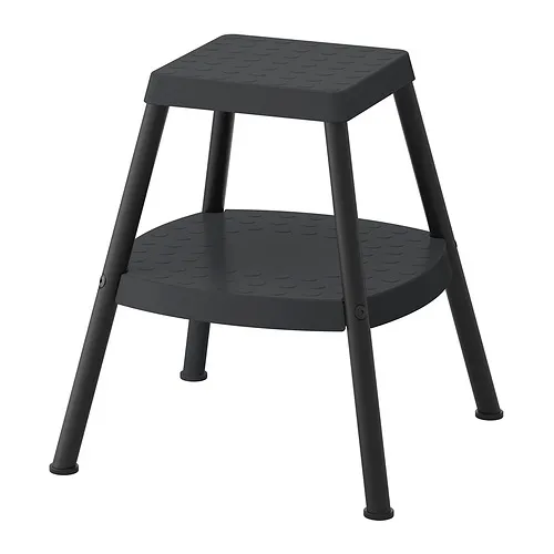 HADDARP - 墊腳凳, 4向 黑灰色 | IKEA 線上購物 - PE976790_S4