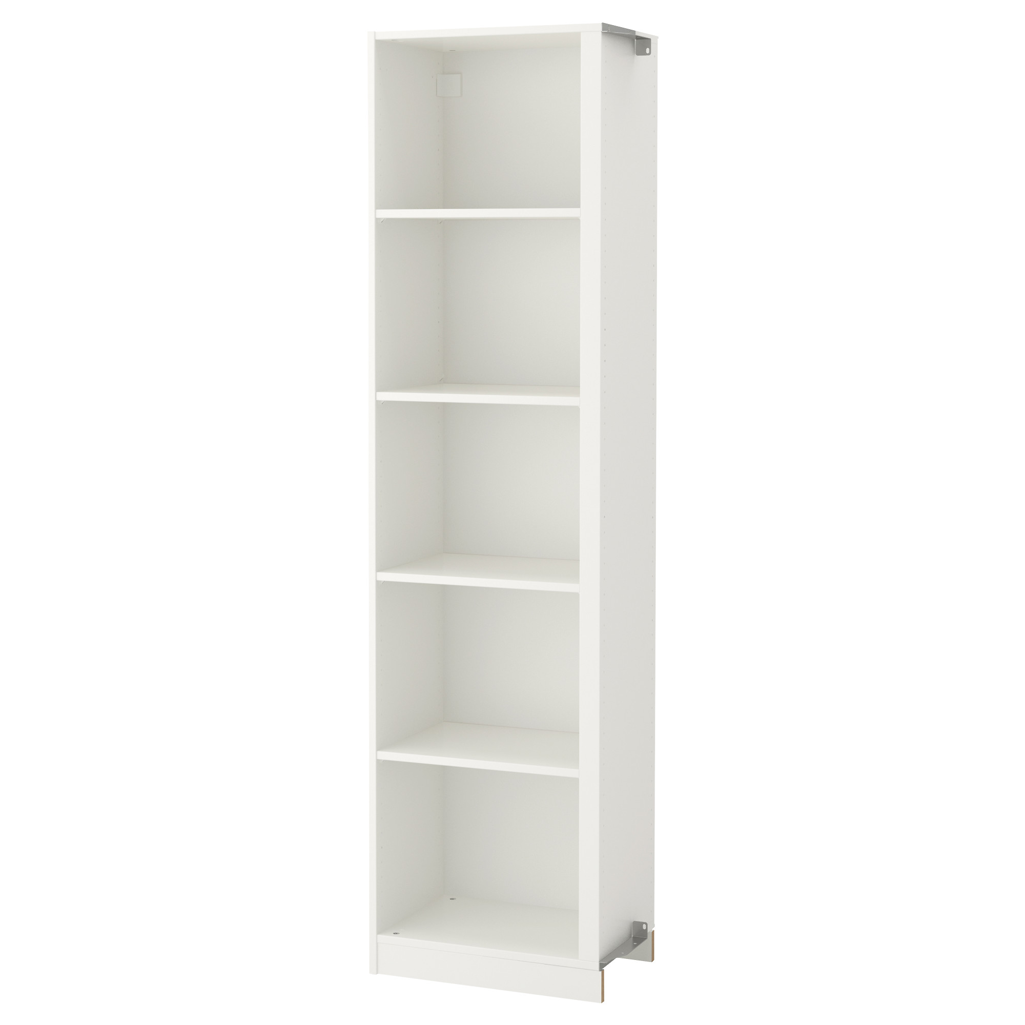 PAX add-on corner unit with 4 shelves
