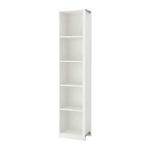 PAX - add-on corner unit with 4 shelves, white, 53x35x236 cm | IKEA Taiwan Online - PE641396_S4