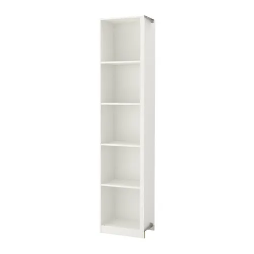 PAX - add-on corner unit with 4 shelves, white, 53x35x236 cm | IKEA Taiwan Online - PE641396_S4