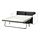 VIMLE - frame, 2-seat sofa-bed section, Grann/Bomstad black | IKEA Taiwan Online - PE774712_S1