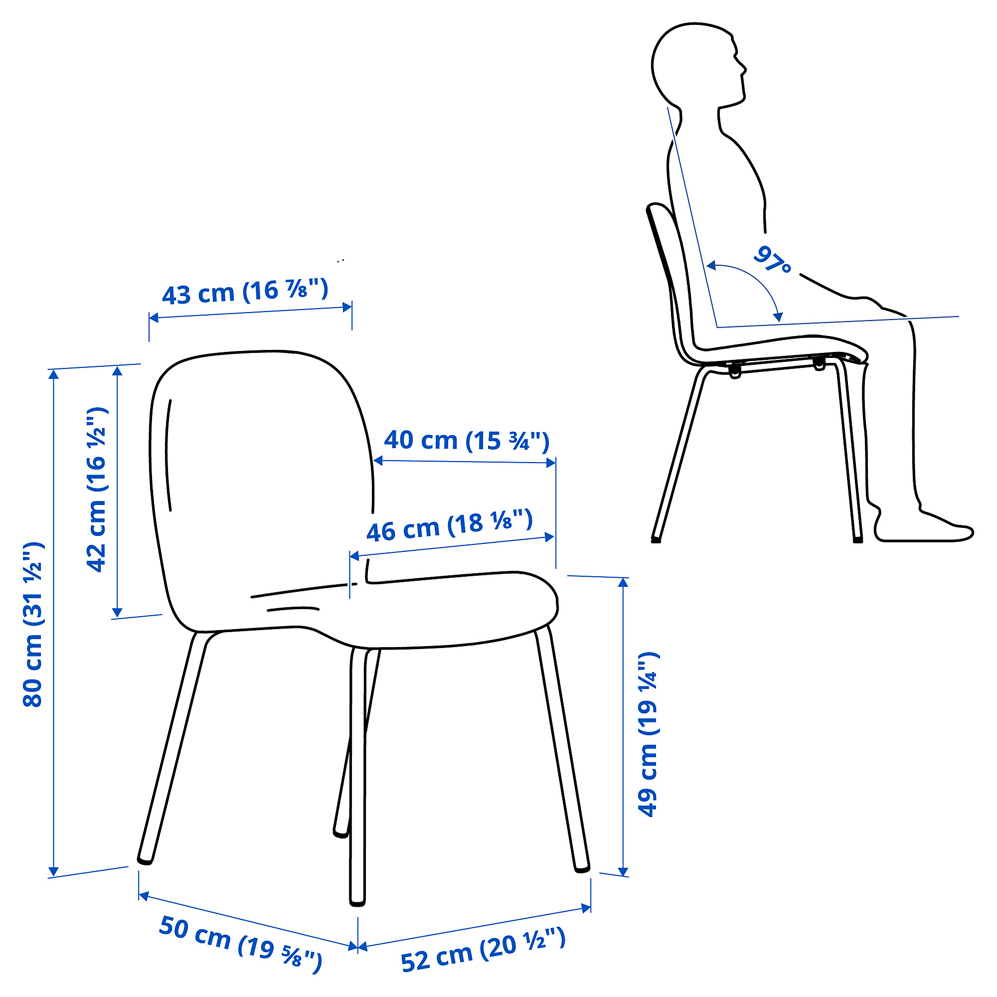 MÖRBYLÅNGA/KARLPETTER table and 4 chairs