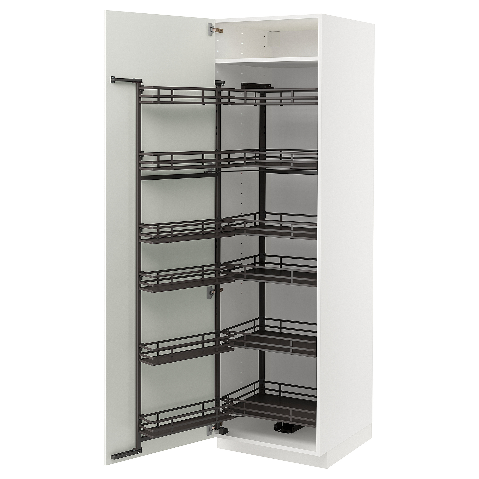 METOD high cabinet with pull-out larder