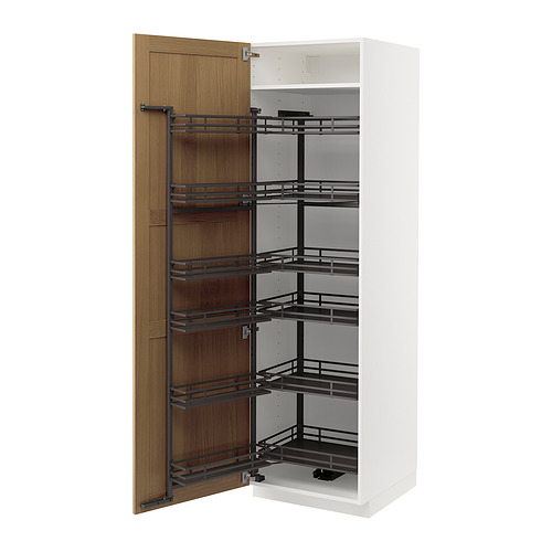 METOD high cabinet with pull-out pantry