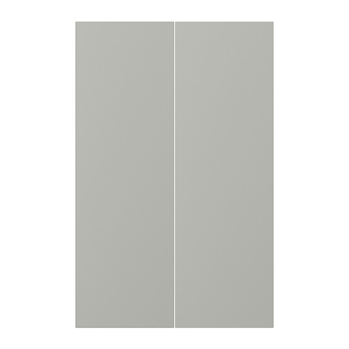 HAVSTORP 2-p door f corner base cabinet set