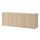 BESTÅ - wall-mounted cabinet combination, white stained oak effect/Lappviken white stained oak effect | IKEA Taiwan Online - PE731963_S1