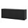 BESTÅ - wall-mounted cabinet combination, black-brown/Hanviken black-brown | IKEA Taiwan Online - PE731971_S1