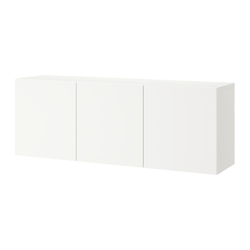 BESTÅ - wall-mounted cabinet combination, white/Lappviken white | IKEA Taiwan Online - PE731968_S4