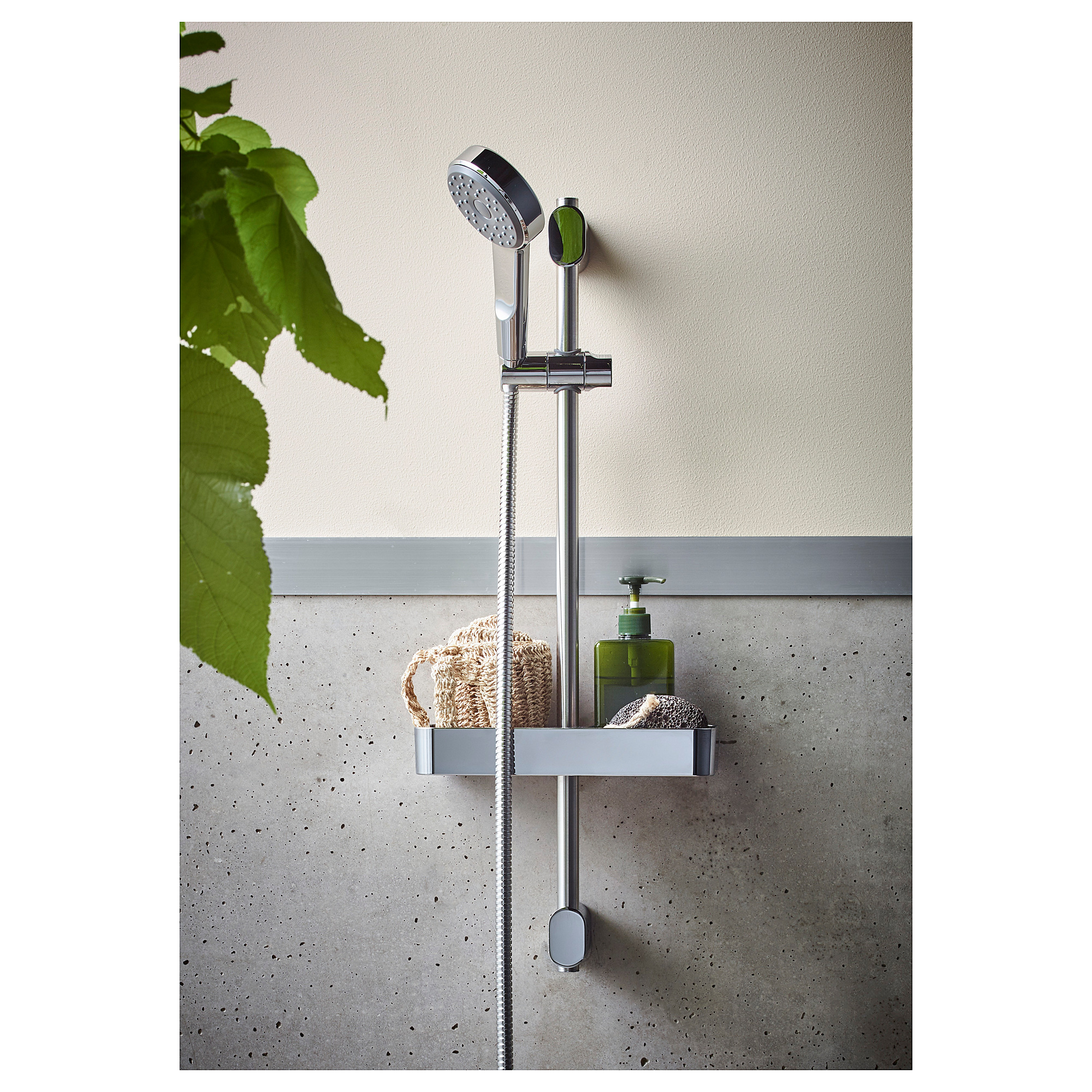 BROGRUND riser rail with handshower kit