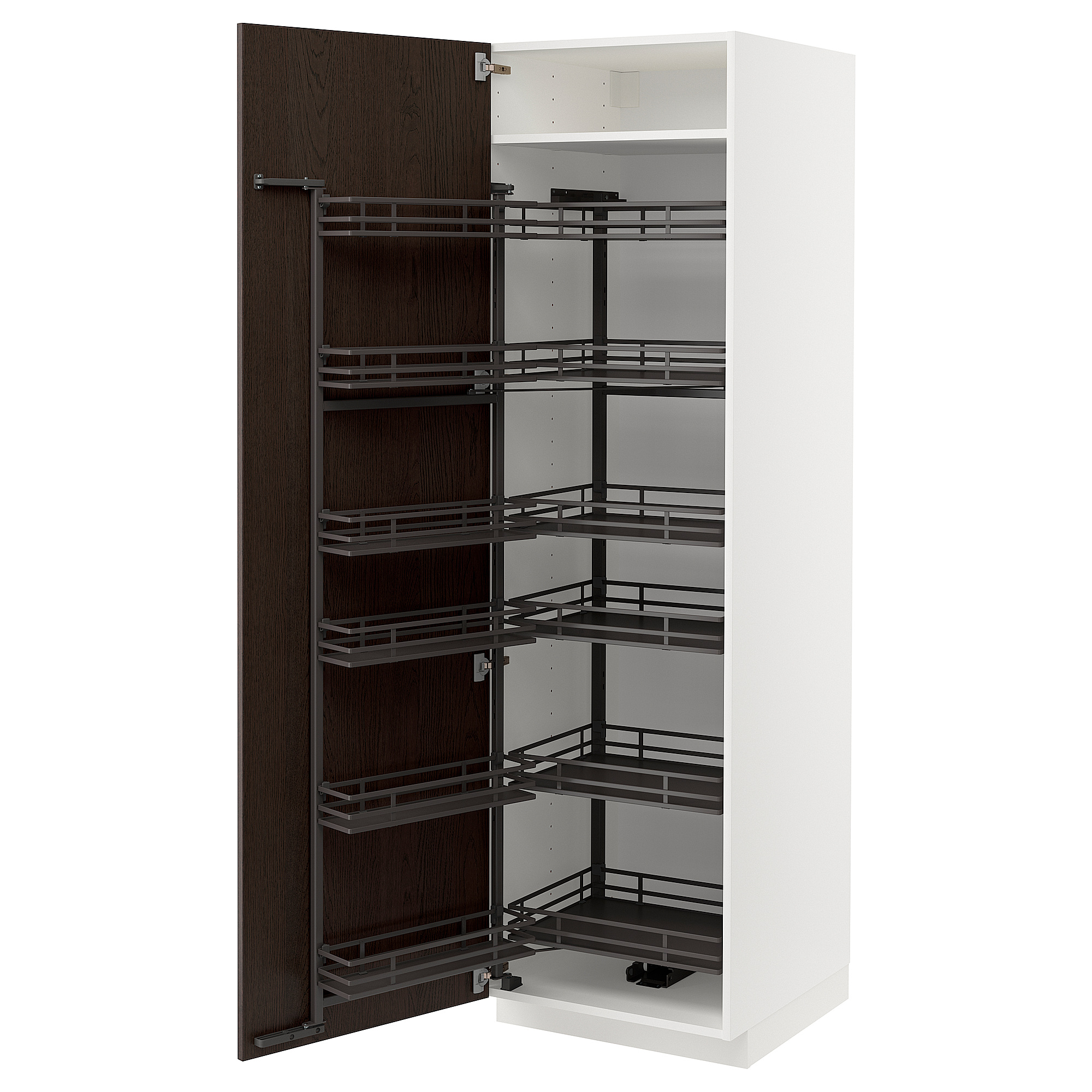 METOD high cabinet with pull-out larder