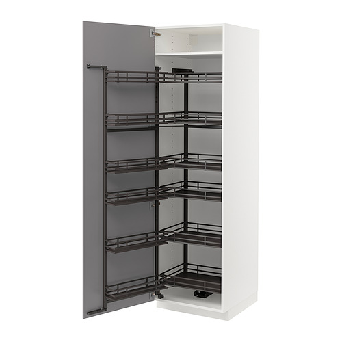 METOD high cabinet with pull-out larder