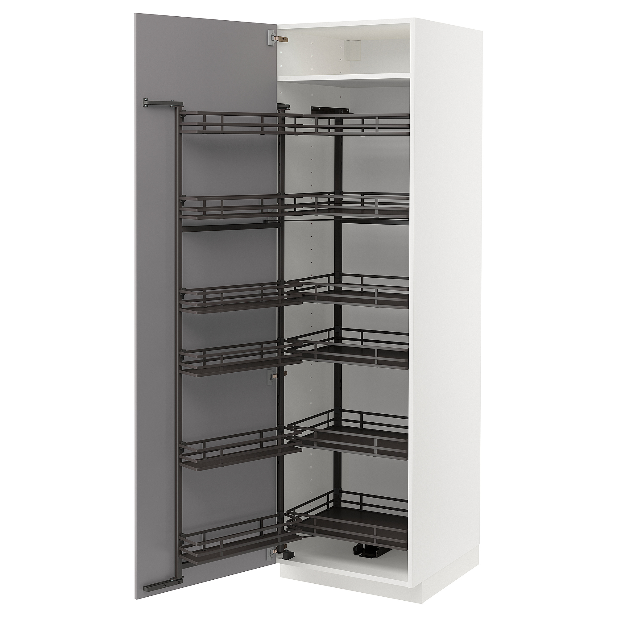 METOD high cabinet with pull-out larder