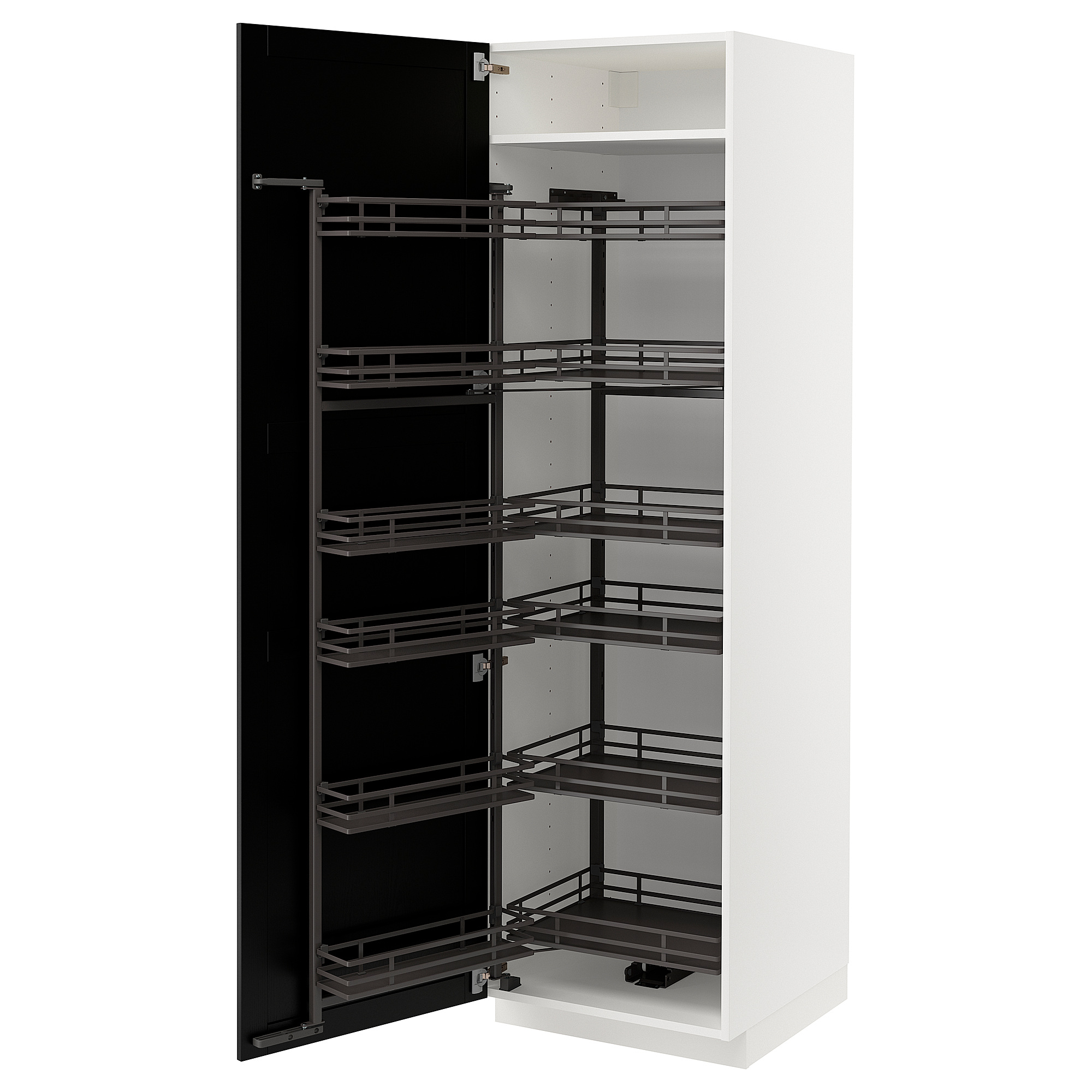 METOD high cabinet with pull-out larder