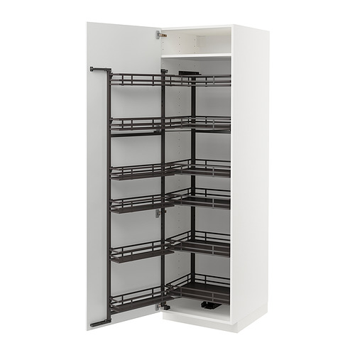 METOD high cabinet with pull-out larder