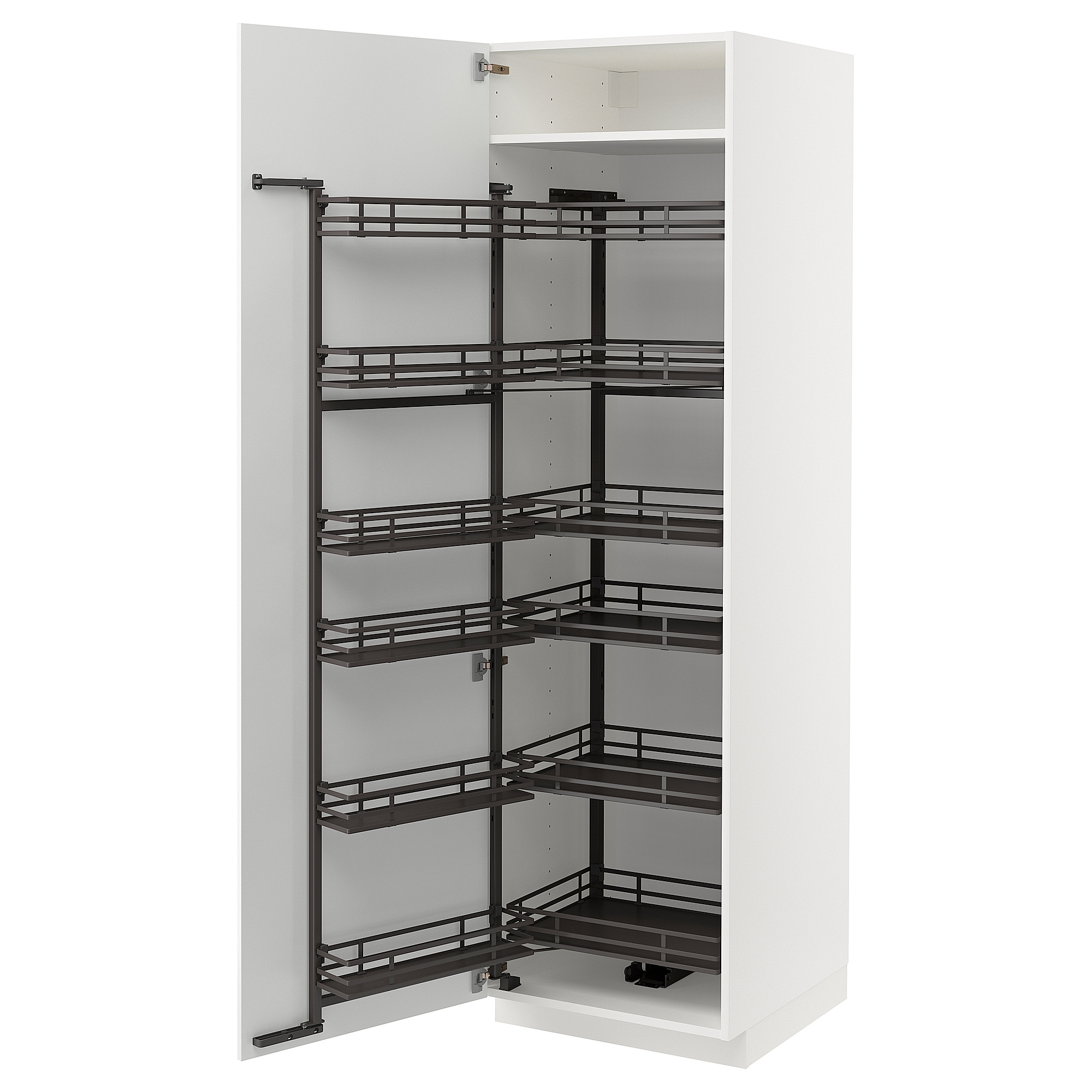 METOD high cabinet with pull-out larder