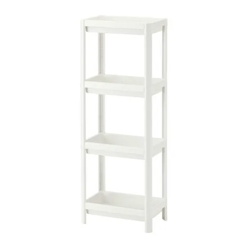 VESKEN - 層架組, 白色, 37x23x101 公分 | IKEA 線上購物 - PE576206_S4