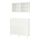 BESTÅ - storage combination w doors/drawers, white/Hanviken/Stubbarp white clear glass | IKEA Taiwan Online - PE731977_S1