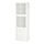 BESTÅ - storage combination w glass doors, white/Hanviken white clear glass | IKEA Taiwan Online - PE731996_S1