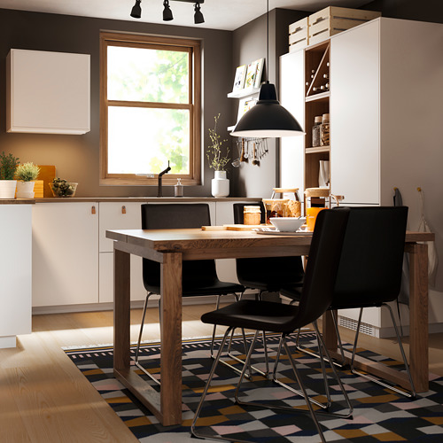 MÖRBYLÅNGA - 桌子, 實木貼皮, 橡木 棕色 | IKEA 線上購物 - PE732027_S4