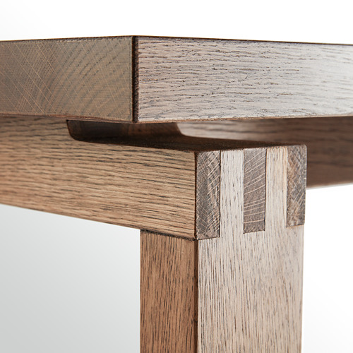 MÖRBYLÅNGA - 桌子, 實木貼皮, 橡木 棕色 | IKEA 線上購物 - PE732029_S4