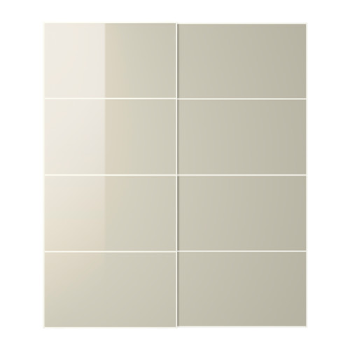 HOKKSUND pair of sliding doors