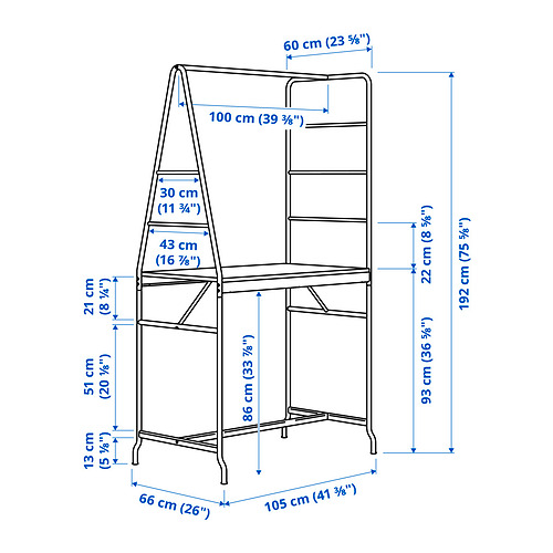 HÅVERUD/STIG - table and 2 stools, black/black | IKEA Taiwan Online - PE831377_S4
