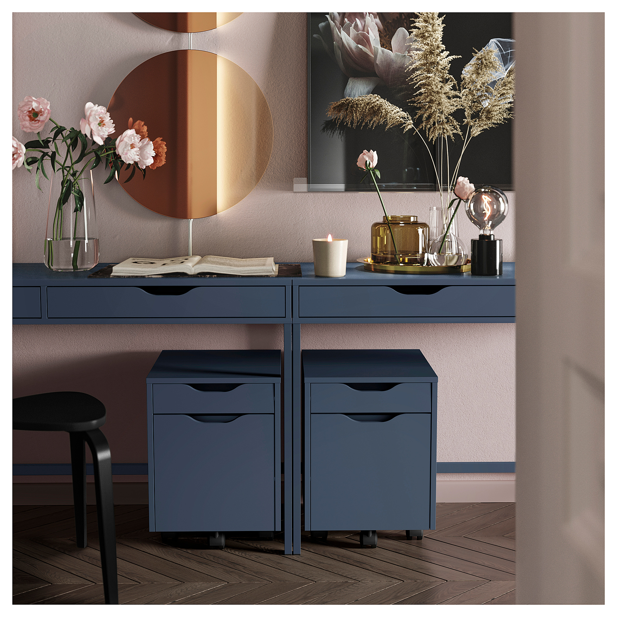 ALEX drawer unit on castors