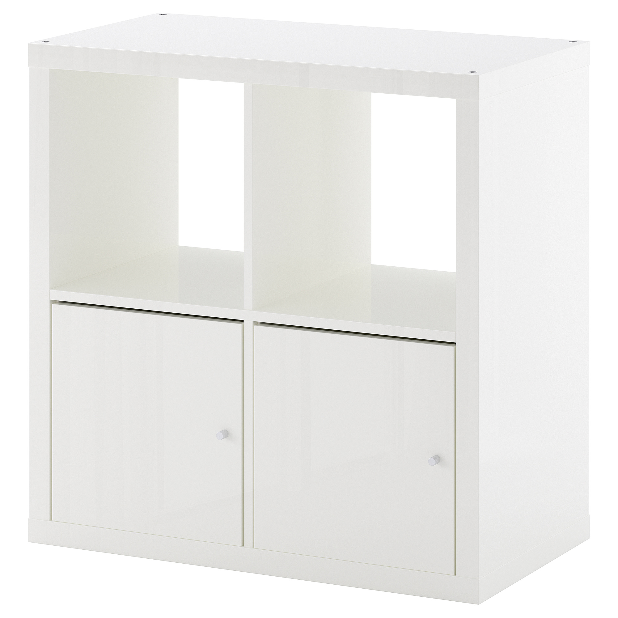 KALLAX shelving unit with doors