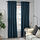 BLÅHUVA - 遮光窗簾 2件裝, 深藍色 | IKEA 線上購物 - PE831399_S1