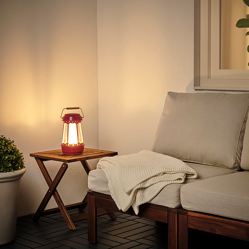 SOLVINDEN LED solar-powered table lamp