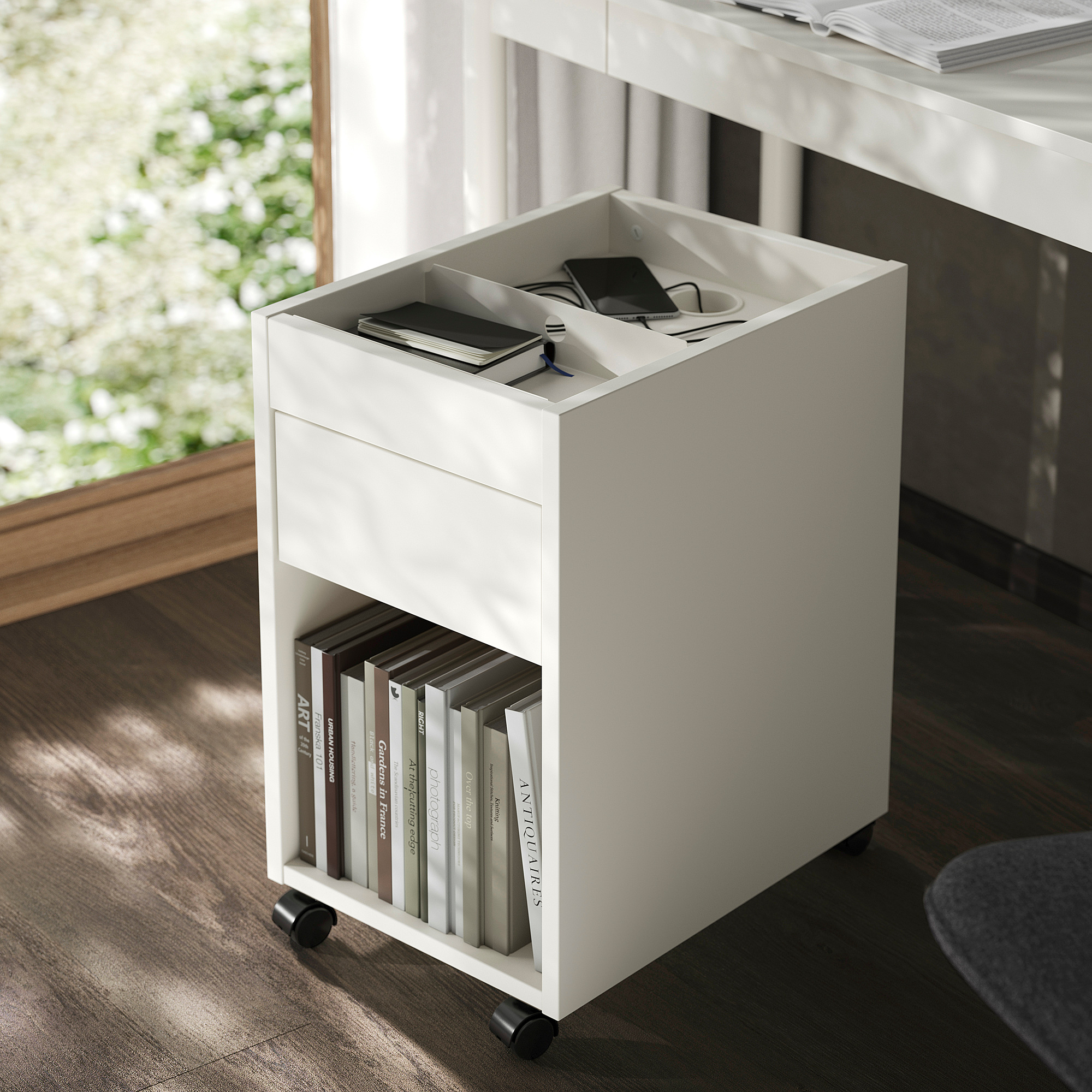 TONSTAD drawer unit on castors