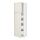 METOD/MAXIMERA - 雙門高櫃附4抽屜, 白色/Veddinge 白色 | IKEA 線上購物 - PE515468_S1