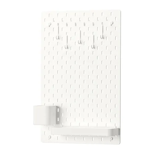 SKÅDIS - 收納壁板組, 白色, 36x56 公分 | IKEA 線上購物 - PE732128_S4