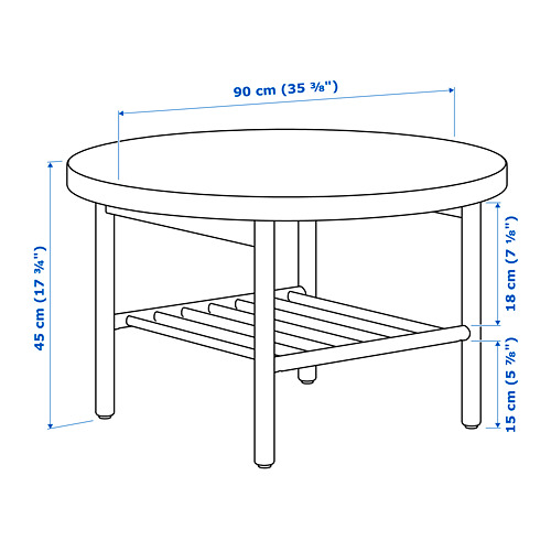 LISTERBY - 咖啡桌, 棕色 | IKEA 線上購物 - PE732142_S4