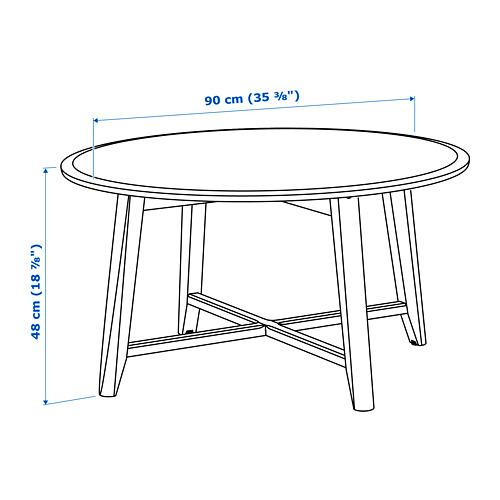 KRAGSTA - 咖啡桌, 白色 | IKEA 線上購物 - PE732147_S4