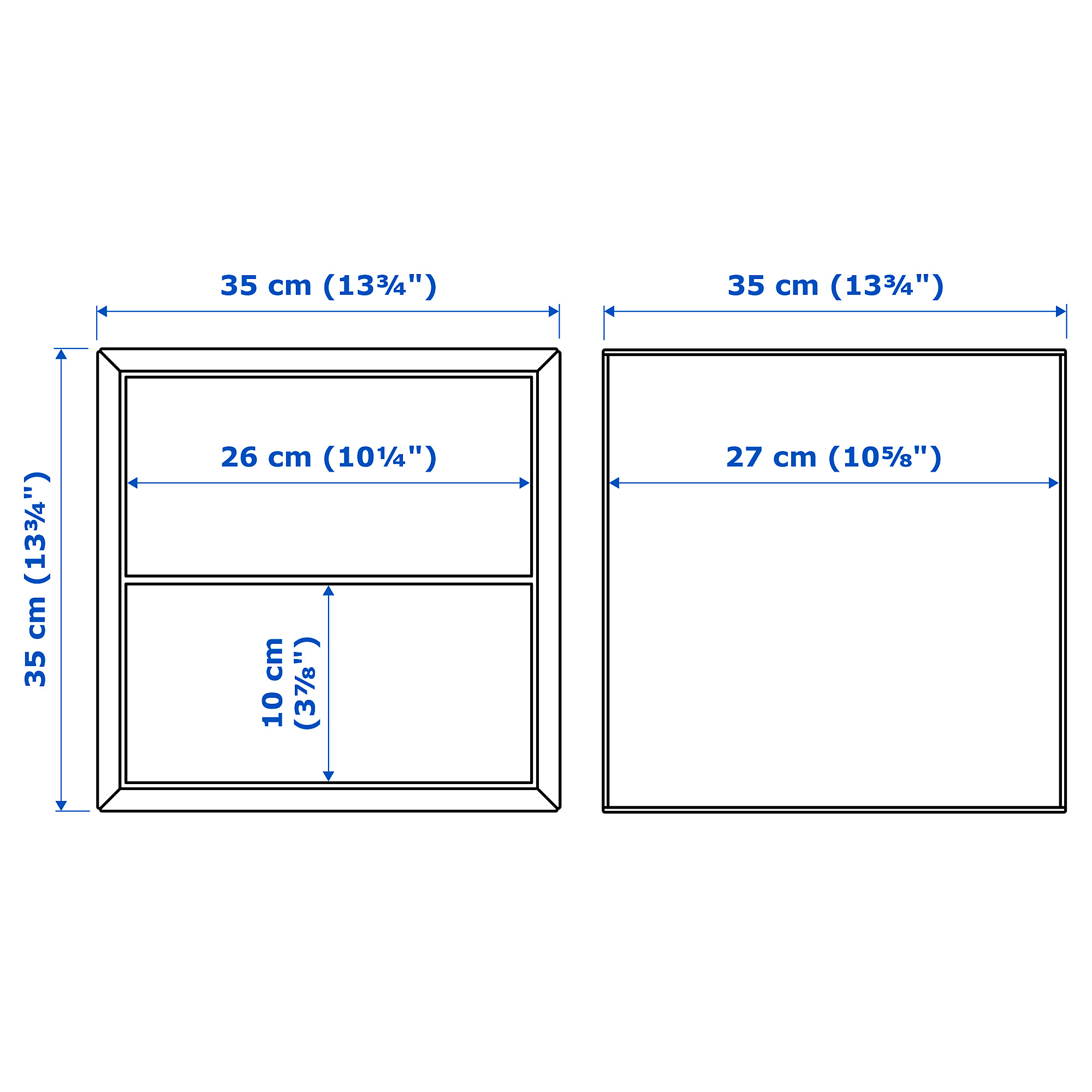 EKET wall-mounted cabinet combination