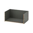 BESTÅ - 抽屜框, 深灰色, 60x25x40 公分 | IKEA 線上購物 - PE913482_S2 
